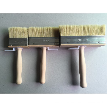 Wooden Handle Plastic Wire Paint Brush (YY-613)